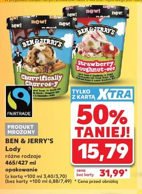 Lody Churrifically Churros-y Ben & Jerry's promocja w Kaufland
