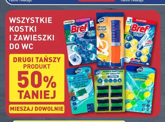 Zawieszka do WC Color Aktiv Bref promocja w Aldi