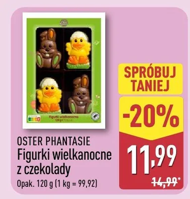 Figurki wielkanocne z czekolady Oster Phantasie promocja
