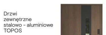 Drzwi zewnętrzne stalowo - aluminiowe promocja w Castorama