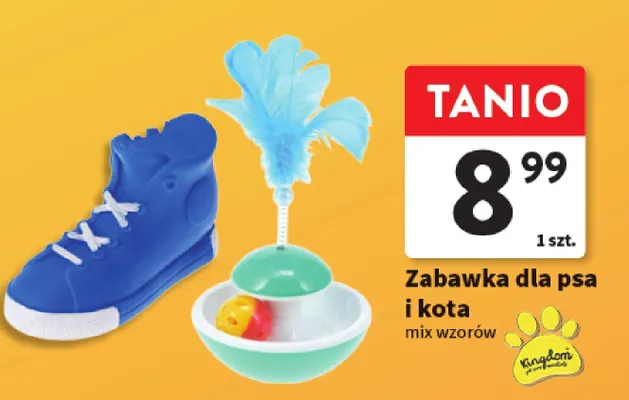 Zabawka dla psa i kota promocja w Intermarche