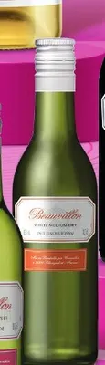 Wino białe Beauvillon White Medium Dry promocja w Żabka