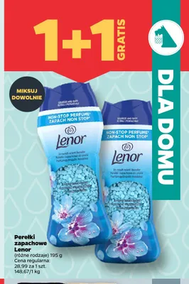 Perełki zapachowe Lenor Spring Awakening promocja w Netto