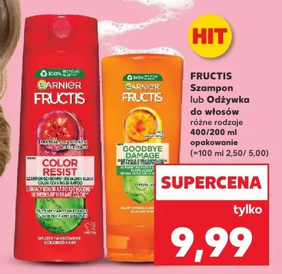 Szampon lub odżywka do włosów różne rodzaje promocja w Kaufland