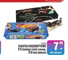 Ciastka biszkoptowe Baileys Irish Cream Freddi promocja w Tomi Markt
