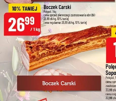 Boczek Carski promocja w POLOmarket