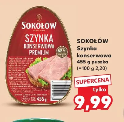 Szynka konserwowa Sokołów promocja w Kaufland