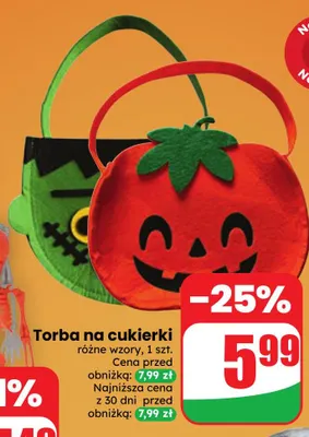 Torba na cukierki promocja w Dino