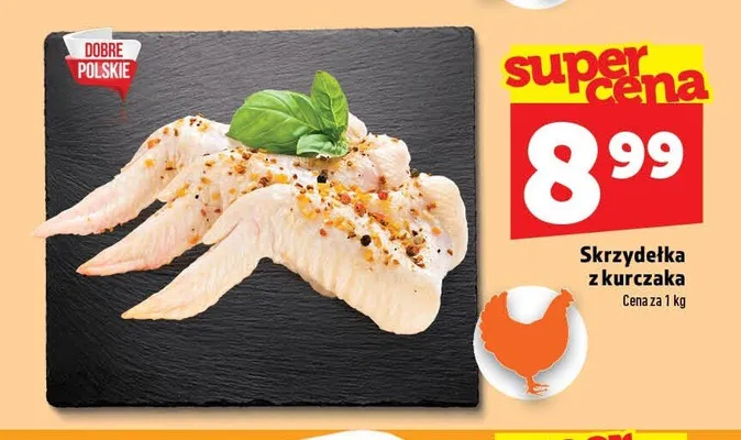 Skrzydełka z kurczaka promocja w TOPAZ