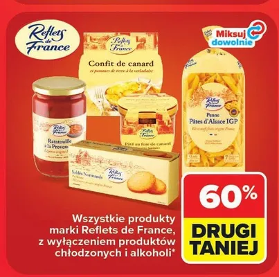 Makaron Penne Pâtes d'Alsace IGP Reflets de France promocja w Carrefour Market
