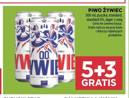 Piwo bezalkoholowe Żywiec 0% promocja w Stokrotka
