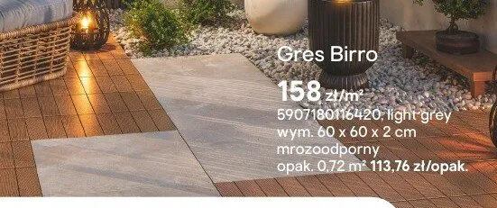 Gres Birro promocja w Castorama