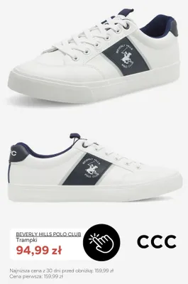 Trampki Beverly Hills Polo Club promocja w CCC
