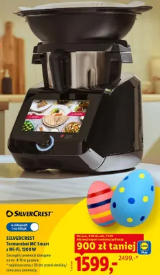 Termorobot MC Smart z Wi-Fi, 1200 W promocja w Lidl