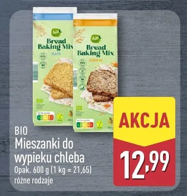 Bio mieszanka do wypieku chleba Bread Baking Mix oats promocja w Aldi