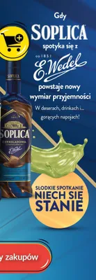 Likier Soplica Wedel czekoladowa 0,5 promocja w Lidl