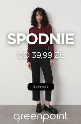 Spodnie damskie Greenpoint promocja w Greenpoint