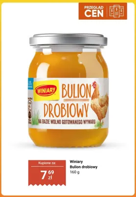 Bulion drobiowy Winiary promocja w Biedronka