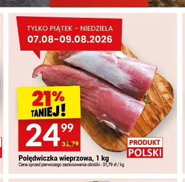 Polędwiczka wieprzowa promocja w Twój Market
