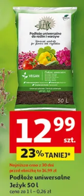 Podłoże uniwersalne jeżyk promocja w Auchan