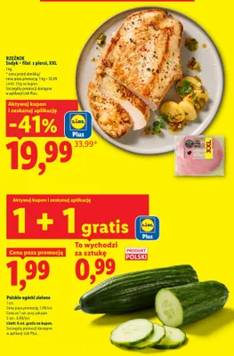 Filet z piersi indyka Rzeźnik XXL promocja w Lidl