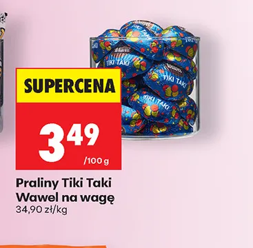 Praliny Tiki Taki Wawel na wagę promocja w Biedronka