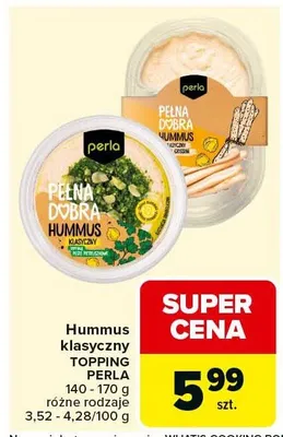 Hummus klasyczny promocja w Carrefour Market