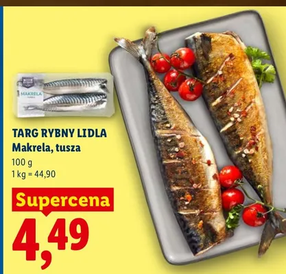 Makrela, tusza promocja w Lidl