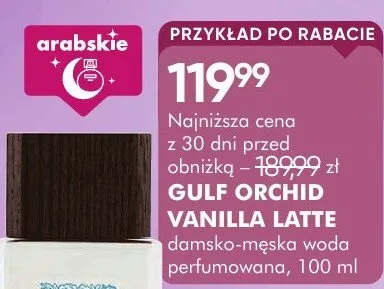 Perfumy Guile Orchid Vanilla Latte damsko-męska woda perfumowana promocja w Makro