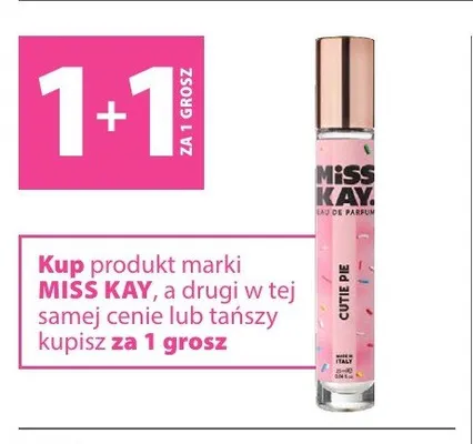 Woda perfumowana damska Miss Kay Cutie Pie promocja w Hebe