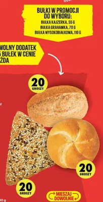 Bułka grahamka promocja w Biedronka
