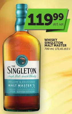Whisky Singleton Malt Master promocja w ABC