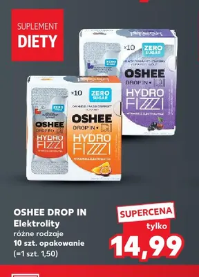 Elektrolity Hydro Fizzi Orange Passionfruit Oshee Drop In promocja w Kaufland