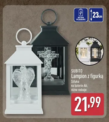 Lampion z figurką Subito promocja w Aldi