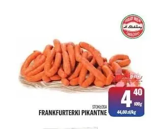 Frankfurterki pikantne Stokłosa promocja w Tomi Markt