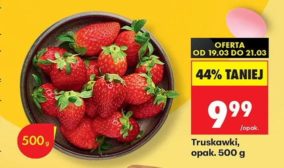 Truskawki promocja w Biedronka