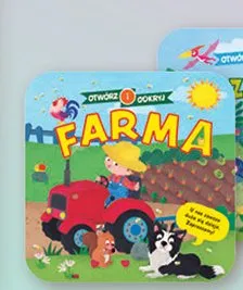 Książka Otwórz i odkryj Farma promocja w Biedronka