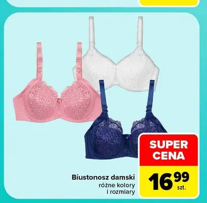 Biustonosz damski promocja w Carrefour
