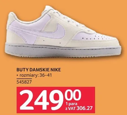 Buty damskie Nike promocja w Selgros