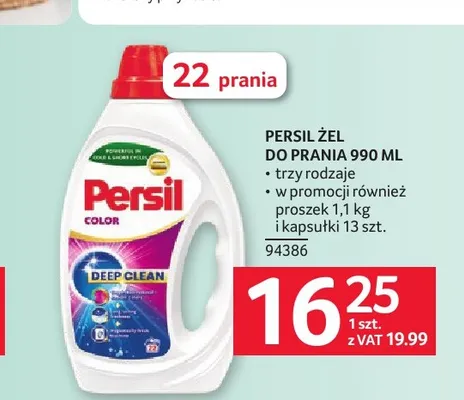 Żel do prania Persil Color promocja w Selgros