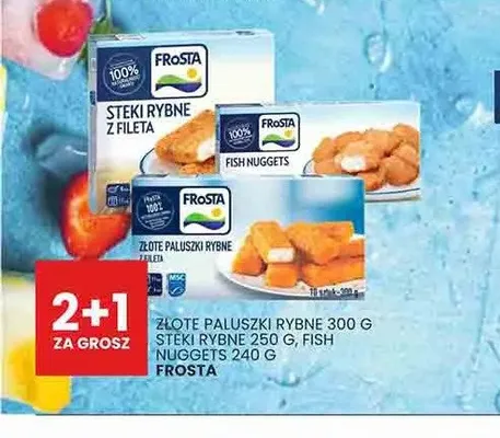 Złote paluszki rybne Frosta promocja w Wafelek