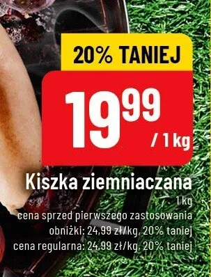 Kiszka ziemniaczana promocja w POLOmarket