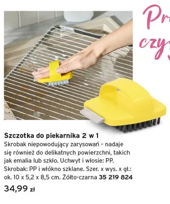 Szczotka do piekarnika 2 w 1 promocja w Tchibo