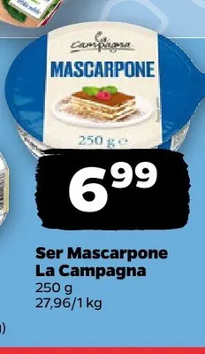 Ser Mascarpone La Campagna promocja w Netto