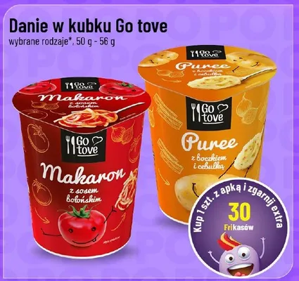 Danie w kubku Go tove promocja w POLOmarket