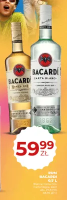 Rum Bacardi Carta Negra promocja w Duży Ben