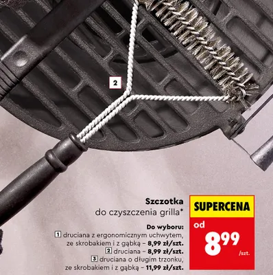 Szczotka druciana promocja w Biedronka
