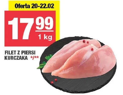 Filet z piersi kurczaka promocja w SPAR