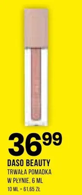 Tywała pomadka w płynie DASO Beauty promocja w Drogerie Natura