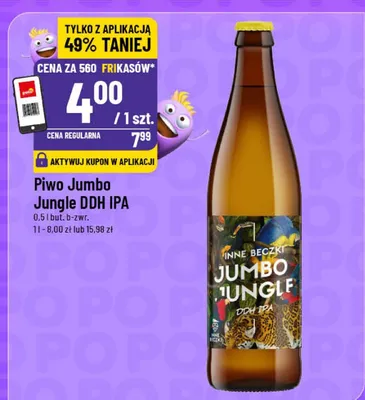 Piwo Jumbo Jungle DDH IPA promocja w POLOmarket